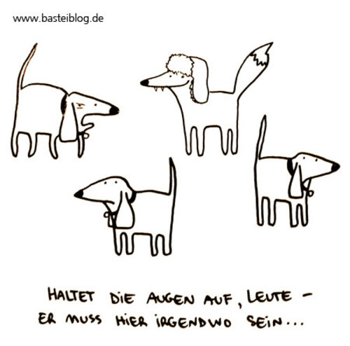 Cartoon: Fuchsjagd. (medium) by puvo tagged fuchs,fox,hunt,jagd,chapka,mütze,hat