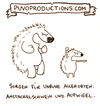 Cartoon: Aufwigel (small) by puvo tagged igel,stachelschwein,anstacheln,wortspiel,aggression,streit,puvo