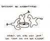 Cartoon: Bleigießen. (small) by puvo tagged single,bleigießen,silvester,amöbe,new,year,eve,ameba