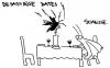 Cartoon: Desaströse Dates. (small) by puvo tagged date,motte,kerze