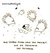 Cartoon: Fleissmeise. (small) by puvo tagged meise,hochzeit,taube,reis