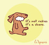 Cartoon: Rabies. (small) by puvo tagged rabies,tollwut,hund,dog,shave,rasur,rasieren