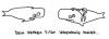 Cartoon: Schiefer Kraken. (small) by puvo tagged wal kraken kragen schief wortspiel