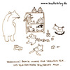 Cartoon: Spielfreund. (small) by puvo tagged kind,kid,bear,bär,hase,rabbit,kaninchen,bunny,hare,play,spielen