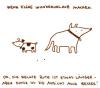 Cartoon: Wenn Flöhe Wanderurlaub machen. (small) by puvo tagged floh,wandern,hund,urlaub,dog,vacation,hiking,flea