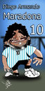Cartoon: maradona (small) by modigliani tagged 345