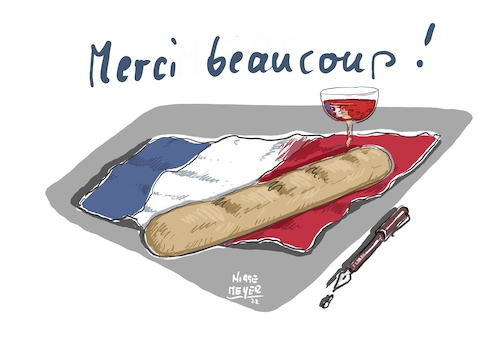 Merci beaucoup Frankreich