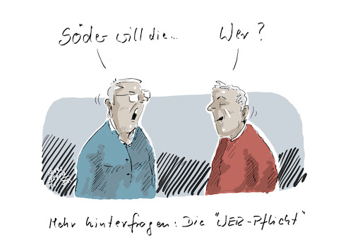 Cartoon: Nur Bayern-Land in ... (medium) by Jori Niggemeyer tagged bayern,söder,wehrpflicht,werpflicht,csu,jori,deutschland,joricartoon,niggemeyer,joriniggemeyer,bayern,söder,wehrpflicht,werpflicht,csu,jori,deutschland,joricartoon,niggemeyer,joriniggemeyer