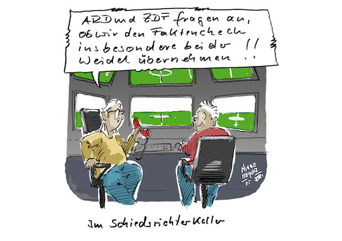 Cartoon: Videoassistent und ... (medium) by Jori Niggemeyer tagged faktencheck,schiedsrichter,videoassistent,videoassistantreferee,var,afd,fckafd,faschismus,faschismusneindanke,demokratie,politik,bundestagswahl,jori,deutschland,joricartoon,niggemeyer,joriniggemeyer,faktencheck,schiedsrichter,videoassistent,videoassistantreferee,var,afd,fckafd,faschismus,faschismusneindanke,demokratie,politik,bundestagswahl,jori,deutschland,joricartoon,niggemeyer,joriniggemeyer