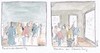 Cartoon: Die Menschenansammlung (small) by Jori Niggemeyer tagged wortspielerei,menschen,menschenansammlung,gemeinschaft,weltbevölkerung,bevölkerungszuwachs,kunst,kultur