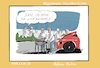 Cartoon: Grillzeit.... (small) by Jori Niggemeyer tagged emobilität,elektroautos,grill,ladestation,tankstelle,auto,verbrennungsmotor,neid