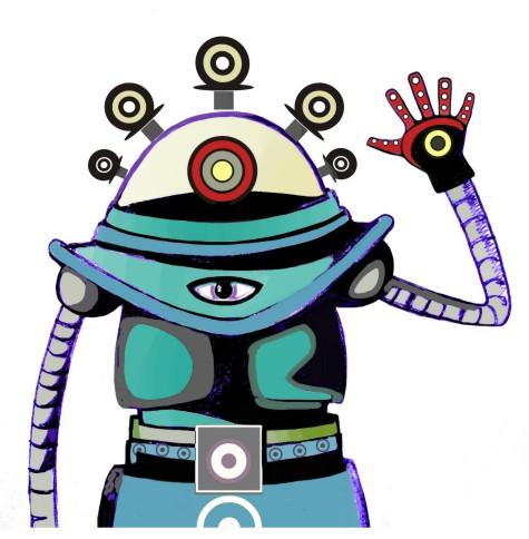 Cartoon: Robotoc (medium) by Alesko tagged robot,dessin,alesko,hi