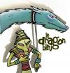 Cartoon: le dragon bleu (small) by Alesko tagged dragon,bleu,livre,couverture