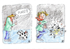 Cartoon: Platz! (small) by thomasH tagged herrchen,frauchen,hund,platz,befehl