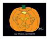 Cartoon: All Tricks No Treats (small) by offthewahltoons tagged andrew,wahl,george,bush,halloween