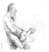 Cartoon: James Hetfield (small) by cosminpodar tagged caricature
