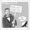 Cartoon: Demograf (small) by BAES tagged dracula,protest,demonstration,demo,versammlung,grundrecht,demografie,knoblauch