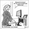 Cartoon: Die 3D-Drucker von morgen (small) by BAES tagged büro arbeitsplatz drucker kopierer 3d mann frau erotik technik