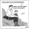 Cartoon: Solartasche (small) by BAES tagged mann,kind,sohn,vater,taschen,solartasche,taschengeld