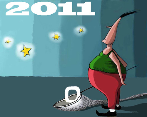 Cartoon: 2011 (medium) by perugino tagged 2011