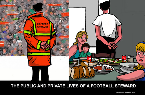 Cartoon: Against the Grain (medium) by perugino tagged football,soccer,sport
