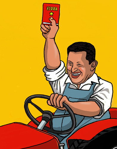 Cartoon: Chavez (medium) by perugino tagged chavez,venezuela
