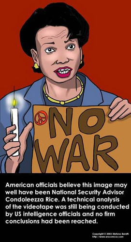 Cartoon: Condoleeza Rice (medium) by perugino tagged us,politics