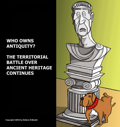 Cartoon: Marcus Aurelius Revisited (medium) by perugino tagged roman,history,art,rome