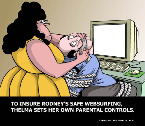 Cartoon: Parental Controls (medium) by perugino tagged internet,web