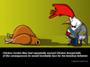 Cartoon: Chickens (small) by perugino tagged animals,chickens