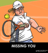 Cartoon: Greeting Cards (small) by perugino tagged tennis sports