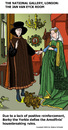 Cartoon: Jan van Eyck revisited (small) by perugino tagged artists renaissance paintings