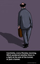 Cartoon: Office existentialism (small) by perugino tagged heidegger,existentialism