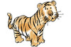 Cartoon: tiger (small) by omer cam tagged tiger