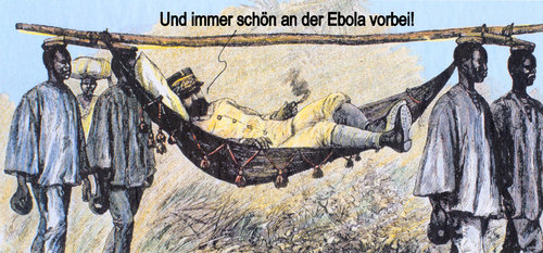 Cartoon: ... (medium) by Andreas Prüstel tagged ebola,ebola