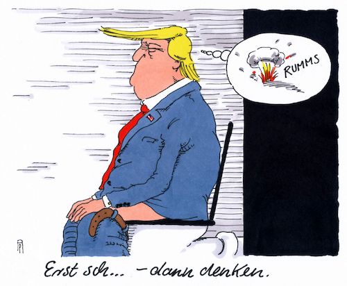 Cartoon: dann denken (medium) by Andreas Prüstel tagged syrien,giftgasangriff,assad,usa,trump,militärschlag,russland,putin,konfliktausweitung,cartoon,karikatur,andreas,pruestel,syrien,giftgasangriff,assad,usa,trump,militärschlag,russland,putin,konfliktausweitung,cartoon,karikatur,andreas,pruestel