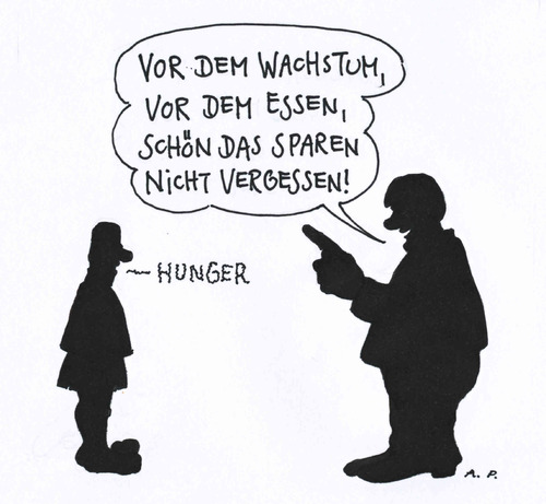 Cartoon: hungergrieche (medium) by Andreas Prüstel tagged eurokrise,griechenland,sparkurs,merkel,deutschland,hunger,eurokrise,griechenland,sparkurs,merkel,deutschland,hunger