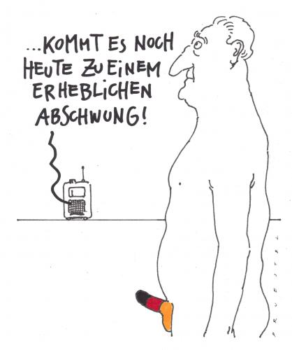 Cartoon: kapitalismus (medium) by Andreas Prüstel tagged aufschwung,abschwung,potenz,impotenz,deutschland,wirtschaft,wirtschaftskrise,finanzkrise,finanzen,geld,pleite,schulden,bürger,steuern,steuer,2009,aussichten,prognose,kapitalismus,abschwung,aufschwung,potenz,mann,männer,impotenz