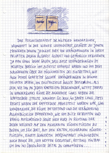 Cartoon: karfreitag (medium) by Andreas Prüstel tagged wien,veränderungen,thomasbernhard,psychotherapeut