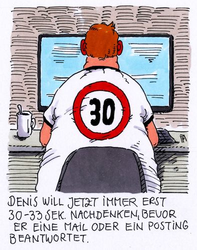 Cartoon: nachdenken (medium) by Andreas Prüstel tagged internet,denken,nachdenken,posting,mail,nachrichten,cartoon,karikatur,andreas,pruestel,internet,denken,nachdenken,posting,mail,nachrichten,cartoon,karikatur,andreas,pruestel