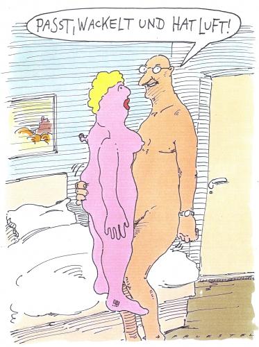 Cartoon: passt! (medium) by Andreas Prüstel tagged single,gummipuppe,schlafzimmer,vereinsamung,sex,mann,frau,gummipuppe,sexspielzeug,vereinsamung,einsam,alleine,verlassen,trieb,lust,liebe,nackt,paar,partnerschaft,beziehung,geschlechtsverkehr,wackeln,ersatz,alternative,vorteile,produkt,sex toy,single,toy