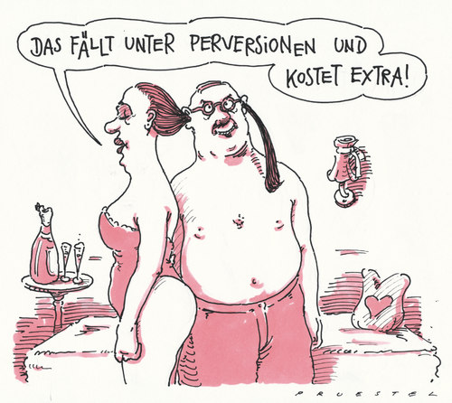 Cartoon: pervers (medium) by Andreas Prüstel tagged prostituirte,freier,puff,bordell,perversion,prostituierte,freier,puff,bordell,perversion