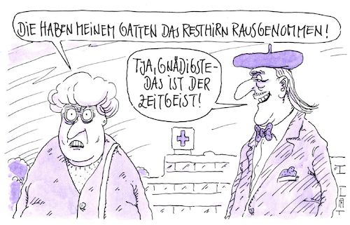 Cartoon: rausgenommen (medium) by Andreas Prüstel tagged zeitgeist,postfaktische,zeit,hirn,denken,cartoon,karikatur,andreas,pruestel,zeitgeist,postfaktische,zeit,hirn,denken,cartoon,karikatur,andreas,pruestel