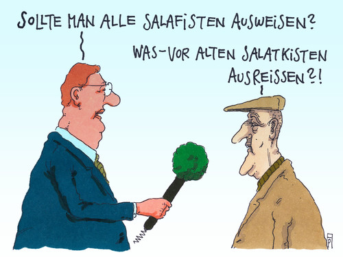 Cartoon: salatfisten (medium) by Andreas Prüstel tagged salafisten,islamisten,salat,salatkisten,ausweisung,cartoon,karikatur,andreas,pruestel,salafisten,islamisten,salat,salatkisten,ausweisung,cartoon,karikatur,andreas,pruestel