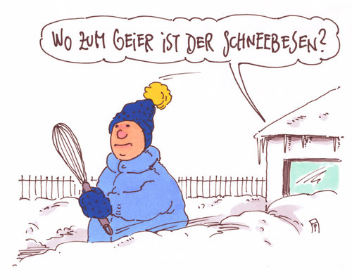 Cartoon: schneebesen (medium) by Andreas Prüstel tagged schneebesen,schnee,kind,cartoon,karikatur,andreas,pruestel,schneebesen,schnee,kind,cartoon,karikatur,andreas,pruestel