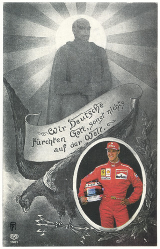 Cartoon: schumi (medium) by Andreas Prüstel tagged schumacher,rennfahrer,formel,weltmeister,skiunfall,deutsche,bismarck,eiserner,kanzler,cartoon,collage,andreas,pruestel,schumacher,rennfahrer,formel,weltmeister,skiunfall,deutsche,bismarck,eiserner,kanzler,cartoon,collage,andreas,pruestel