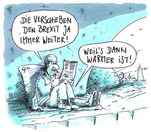Cartoon: verschiebung (medium) by Andreas Prüstel tagged brexit,verschiebung,cartoon,karikatur,andreas,pruestel,brexit,verschiebung,cartoon,karikatur,andreas,pruestel