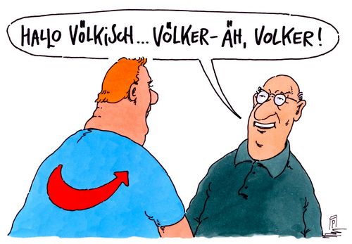 Cartoon: völkisch (medium) by Andreas Prüstel tagged afd,frauke,petry,völkisch,rechtspopulismus,nazismus,nationalismus,volker,cartoon,karikatur,andreas,pruestel,afd,frauke,petry,völkisch,rechtspopulismus,nazismus,nationalismus,volker,cartoon,karikatur,andreas,pruestel