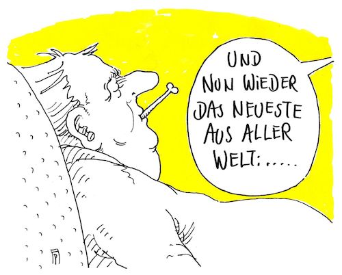 Cartoon: zweiter feiertag (medium) by Andreas Prüstel tagged weihnachten,zweiter,feiertag,nachrichten,cartoon,karikatur,andreas,pruestel,weihnachten,zweiter,feiertag,nachrichten,cartoon,karikatur,andreas,pruestel