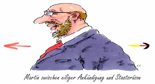 Cartoon: zwischen (medium) by Andreas Prüstel tagged spd,martin,schulz,opposition,ankündigung,neue,groko,minderheitsregierung,bundespräsident,steinmeier,cartoon,karikatur,andreas,pruestel,spd,martin,schulz,opposition,ankündigung,neue,groko,minderheitsregierung,bundespräsident,steinmeier,cartoon,karikatur,andreas,pruestel